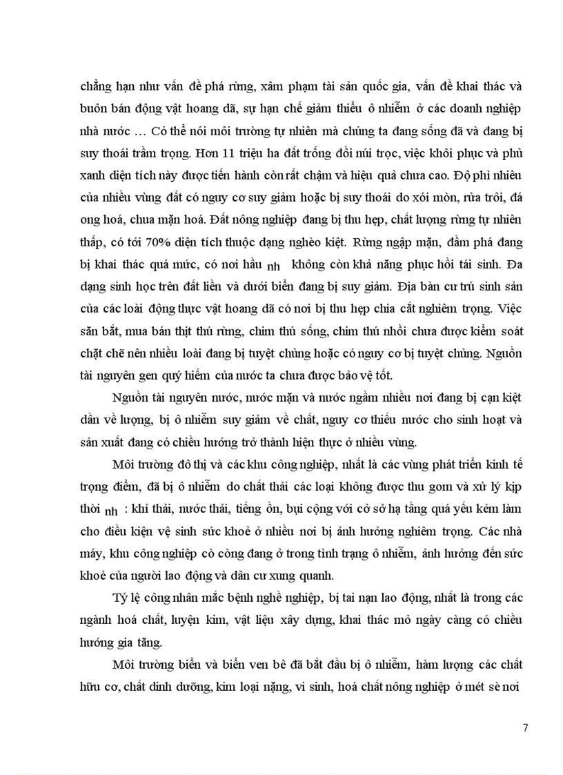 image for page Phép biện chứng giữa phát triển kinh tế với bảo vệ môi trường sinh thái trong điều kiện nước ta hiện nay