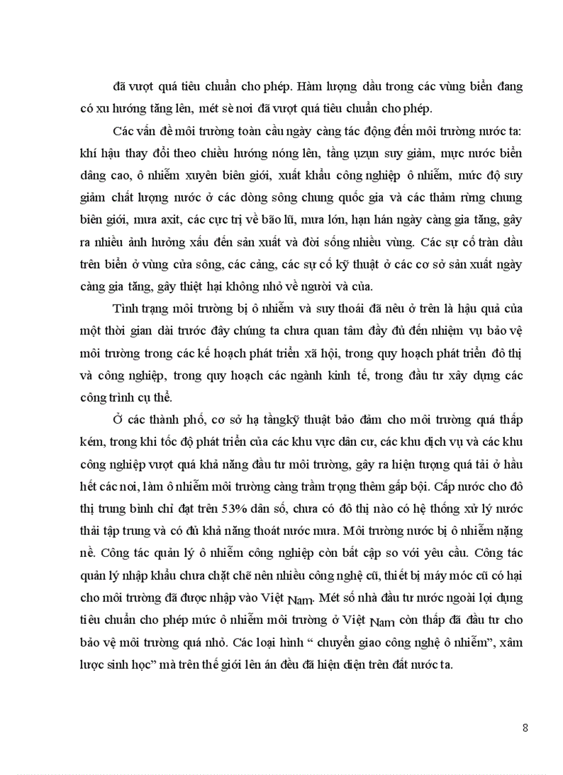 image for page Phép biện chứng giữa phát triển kinh tế với bảo vệ môi trường sinh thái trong điều kiện nước ta hiện nay