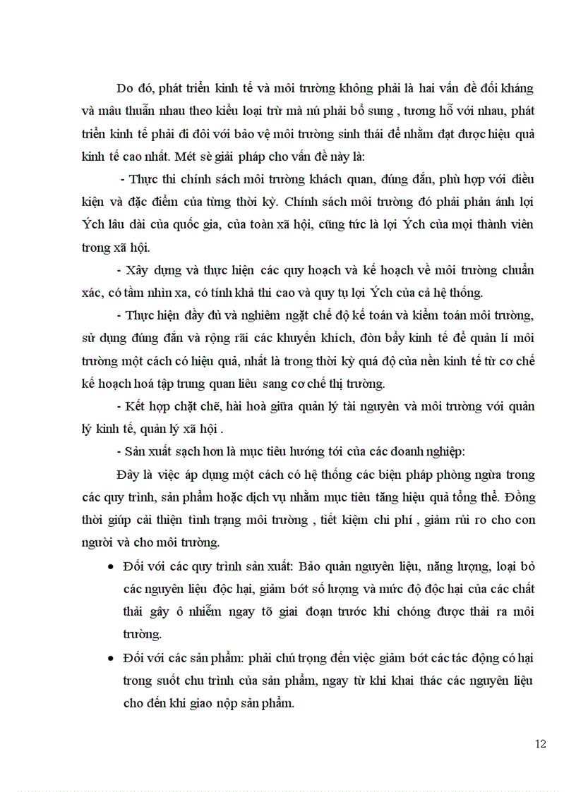 image for page Phép biện chứng giữa phát triển kinh tế với bảo vệ môi trường sinh thái trong điều kiện nước ta hiện nay