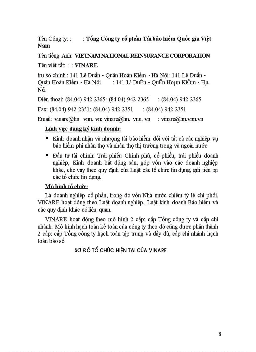 image for page Bản cáo bạch Tổng công ty cổ phần Tái bảo hiểm Quốc gia Việt Nam
