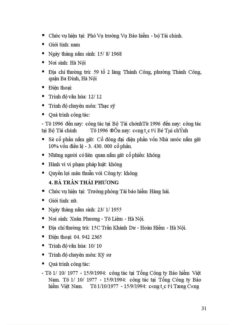 image for page Bản cáo bạch Tổng công ty cổ phần Tái bảo hiểm Quốc gia Việt Nam