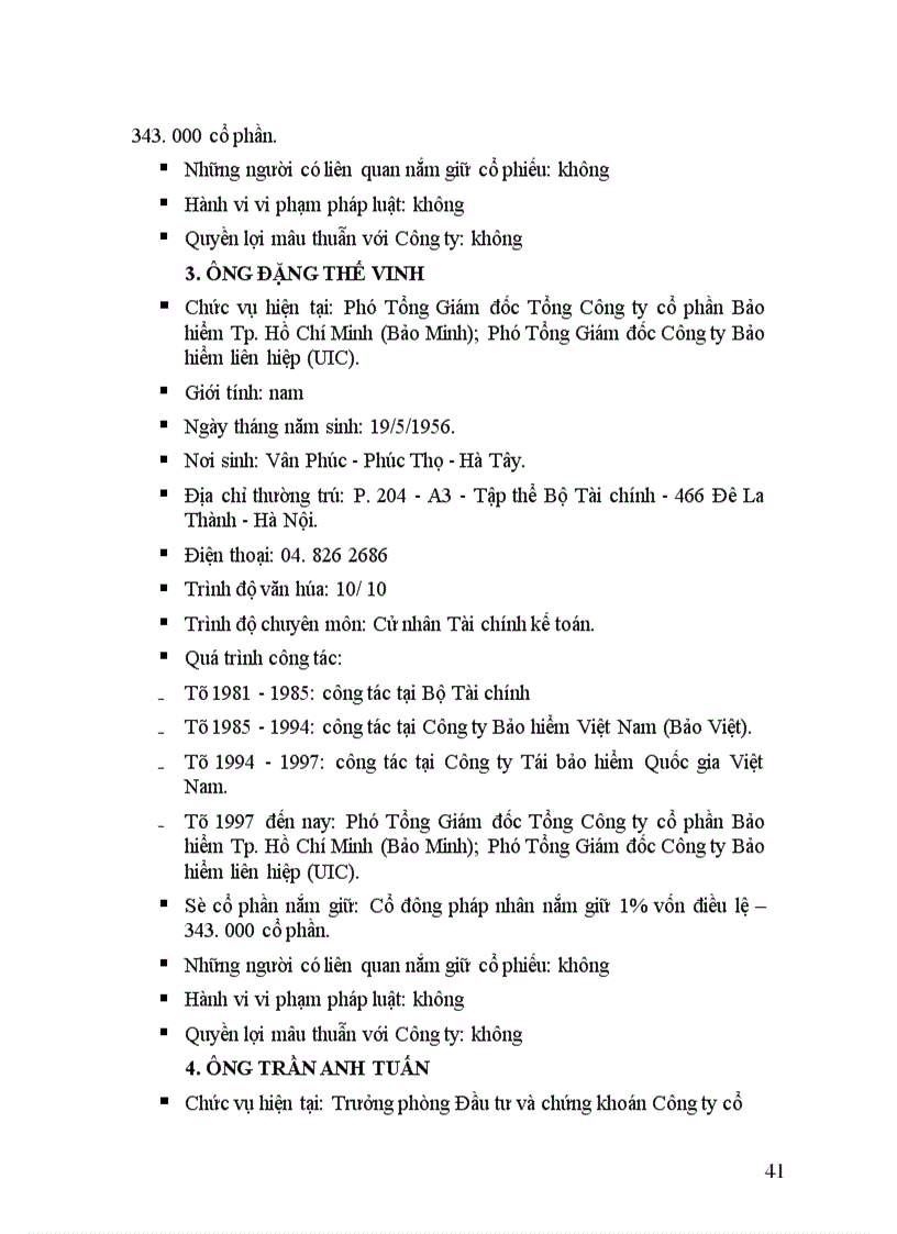 image for page Bản cáo bạch Tổng công ty cổ phần Tái bảo hiểm Quốc gia Việt Nam