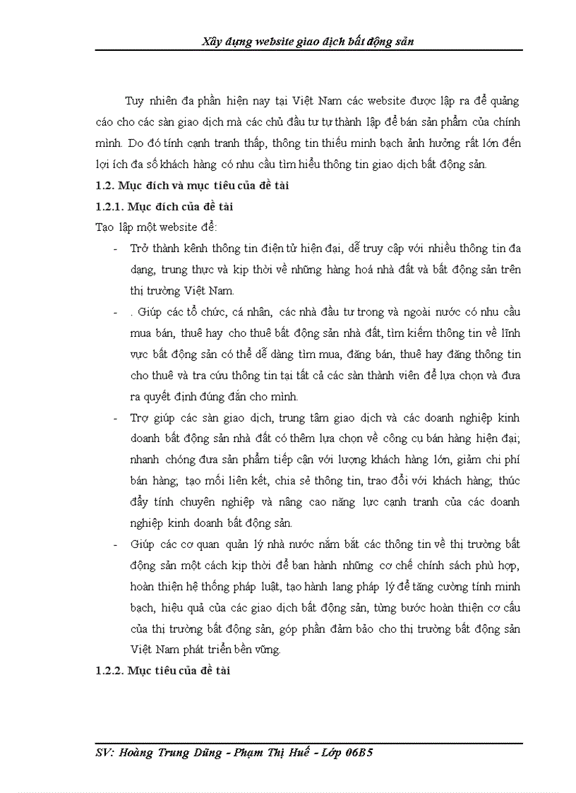 image for page Xây dựng website giao dịch bất động sản