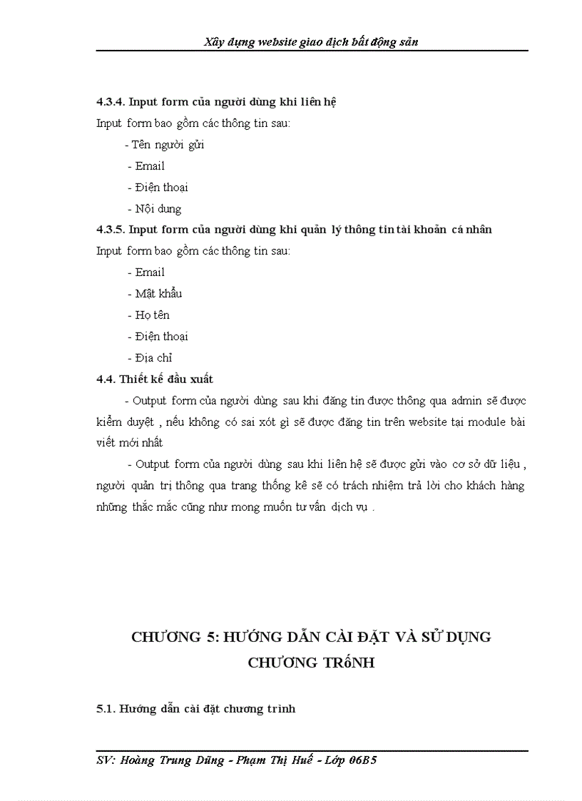 image for page Xây dựng website giao dịch bất động sản