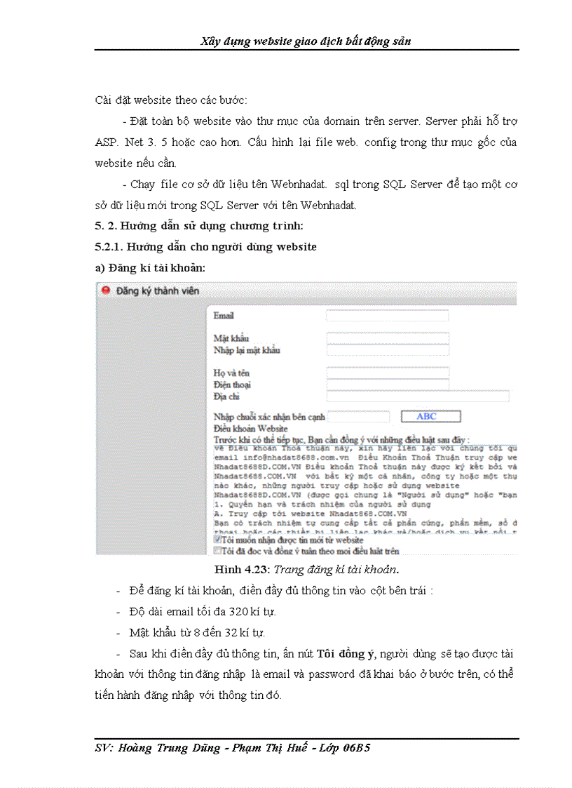 image for page Xây dựng website giao dịch bất động sản