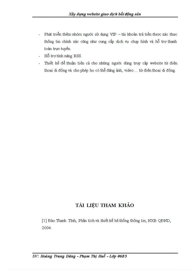 image for page Xây dựng website giao dịch bất động sản