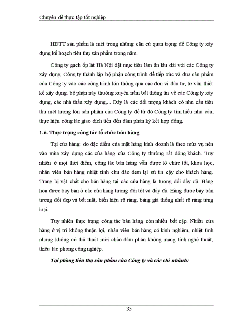 image for page Một số biện pháp nhằm tăng cường hiệu quả công tác tiêu thụ thành phẩm của công ty Gạch ốp lát Hà Nội