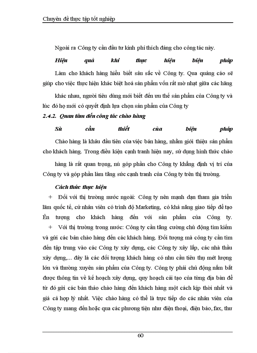 image for page Một số biện pháp nhằm tăng cường hiệu quả công tác tiêu thụ thành phẩm của công ty Gạch ốp lát Hà Nội