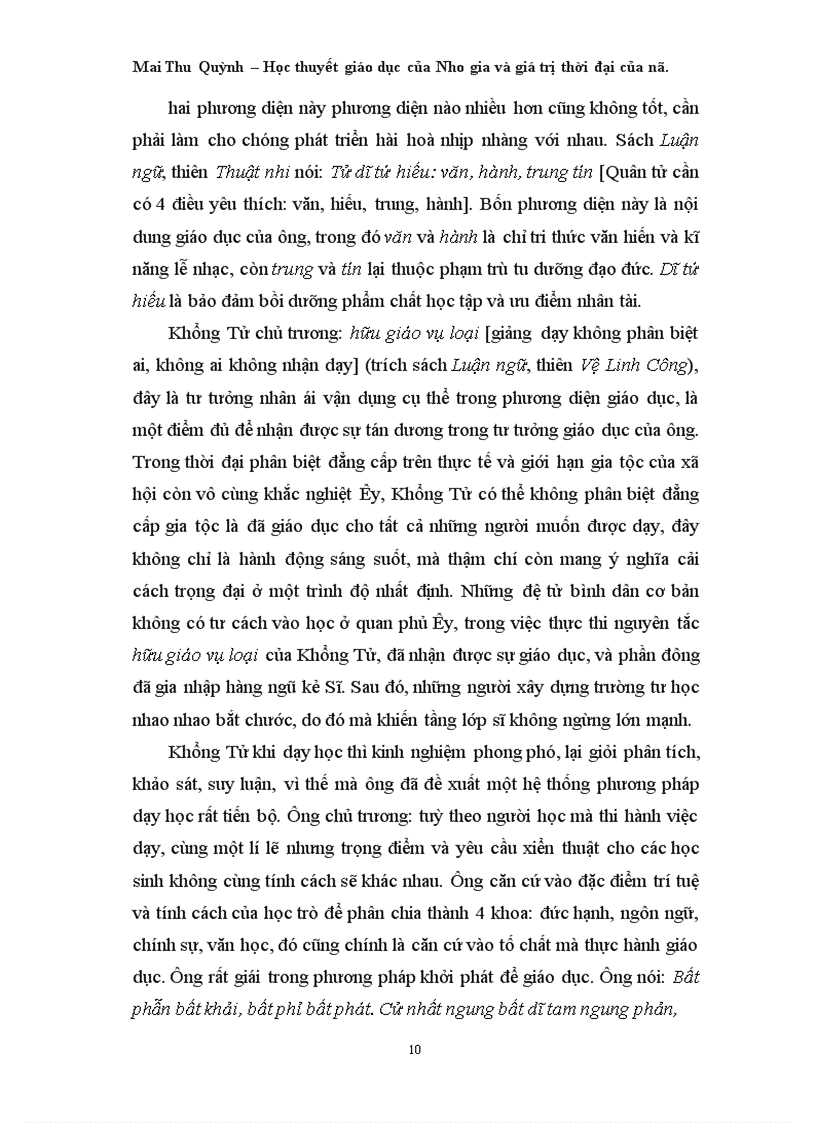 image for page Học thuyết giáo dục của Nho gia và giá trị thời đại của nó