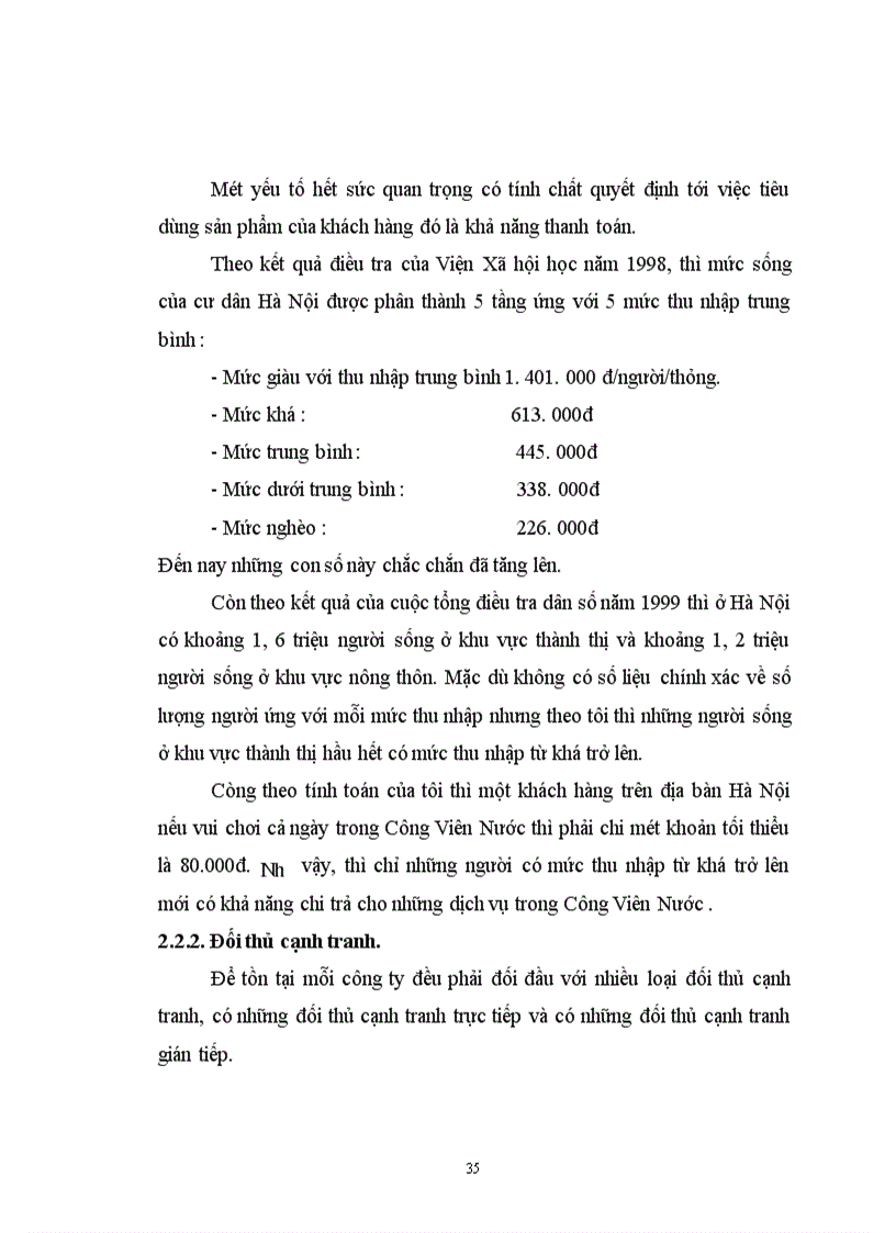 image for page Tăng cường hiệu quả thu hút khách đến vui chơi giải trí tại Công Ty Cổ Phần Dịch Vụ Giải Trí Hà Nội .