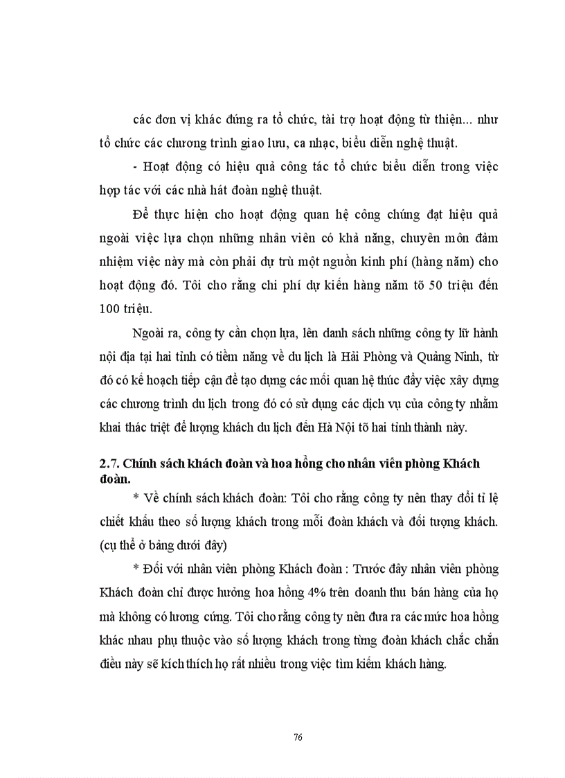 image for page Tăng cường hiệu quả thu hút khách đến vui chơi giải trí tại Công Ty Cổ Phần Dịch Vụ Giải Trí Hà Nội .