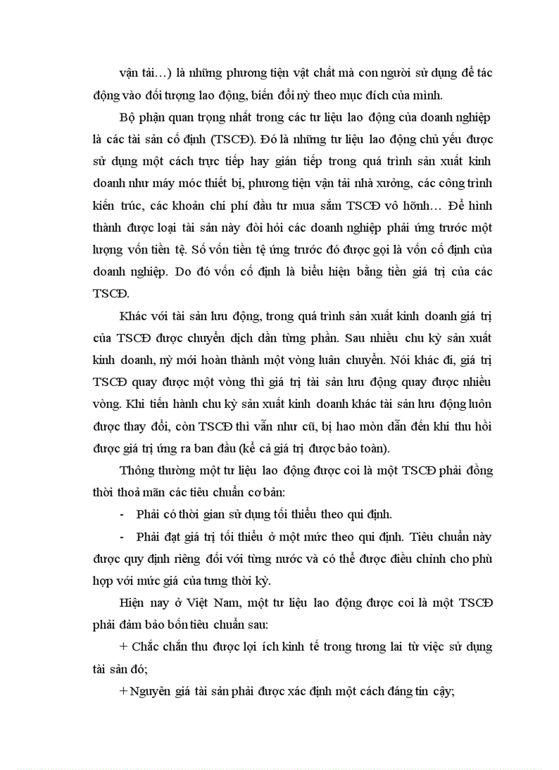 image for page Vốn cố định và một số biện pháp chủ yếu nhằm nâng cao hiệu quả quản lý và sử dụng vốn cố định tại Công ty Cổ phần Phát triển Khoáng sản 4