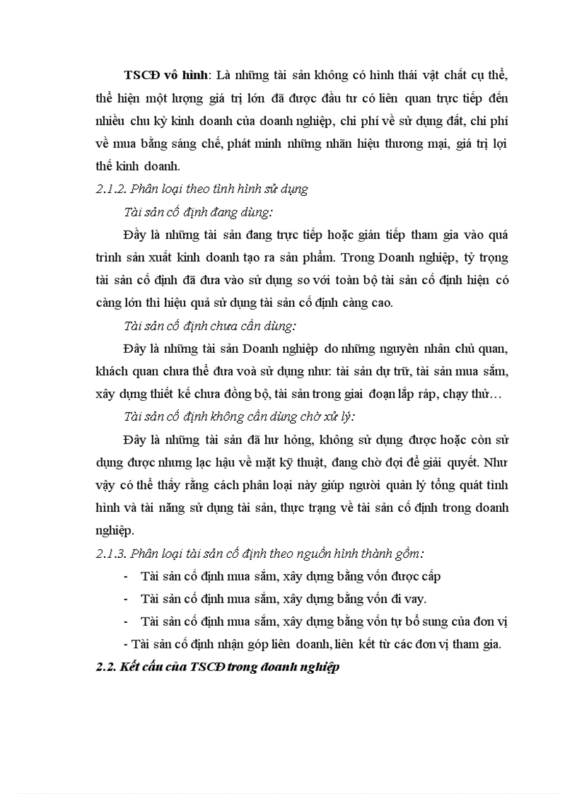 image for page Vốn cố định và một số biện pháp chủ yếu nhằm nâng cao hiệu quả quản lý và sử dụng vốn cố định tại Công ty Cổ phần Phát triển Khoáng sản 4