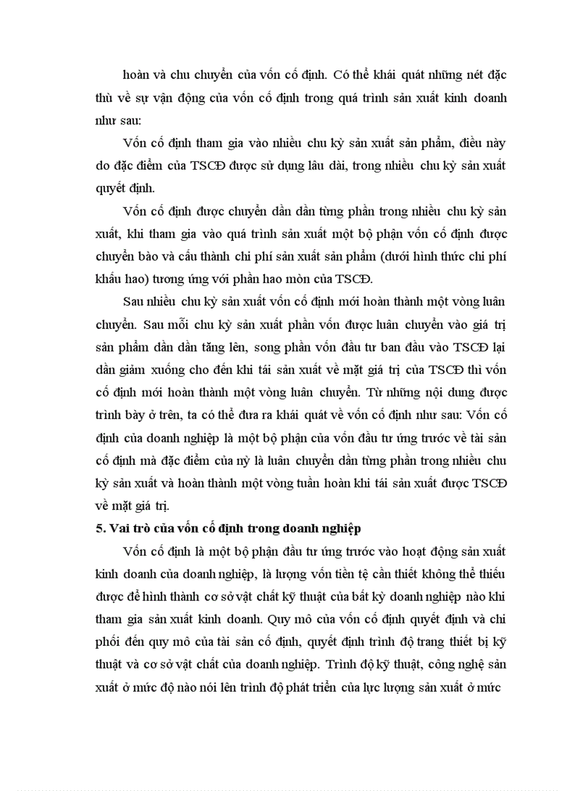 image for page Vốn cố định và một số biện pháp chủ yếu nhằm nâng cao hiệu quả quản lý và sử dụng vốn cố định tại Công ty Cổ phần Phát triển Khoáng sản 4