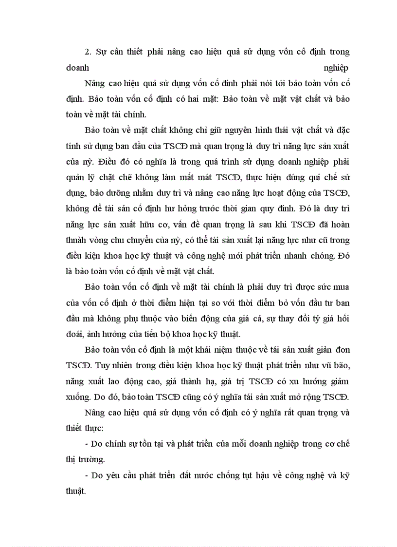 image for page Vốn cố định và một số biện pháp chủ yếu nhằm nâng cao hiệu quả quản lý và sử dụng vốn cố định tại Công ty Cổ phần Phát triển Khoáng sản 4
