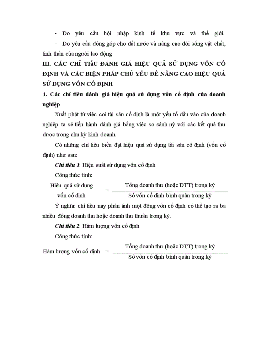 image for page Vốn cố định và một số biện pháp chủ yếu nhằm nâng cao hiệu quả quản lý và sử dụng vốn cố định tại Công ty Cổ phần Phát triển Khoáng sản 4