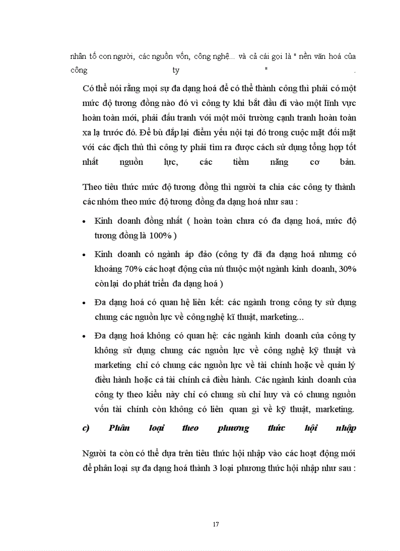 image for page Một số vấn đề về chiến lược phát triển theo hướng đa dạng hóa kinh doanh, đa dạng hóa sản phẩm của Tổng công ty VINACONEX từ nay đến năm 2005