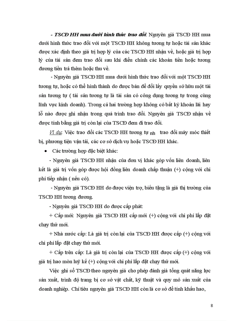 image for page Hoàn thiện hạch toán TSCĐ HH tại công ty khai thác công trình thuỷ lợi Thanh Trì