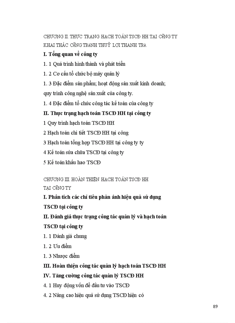 image for page Hoàn thiện hạch toán TSCĐ HH tại công ty khai thác công trình thuỷ lợi Thanh Trì