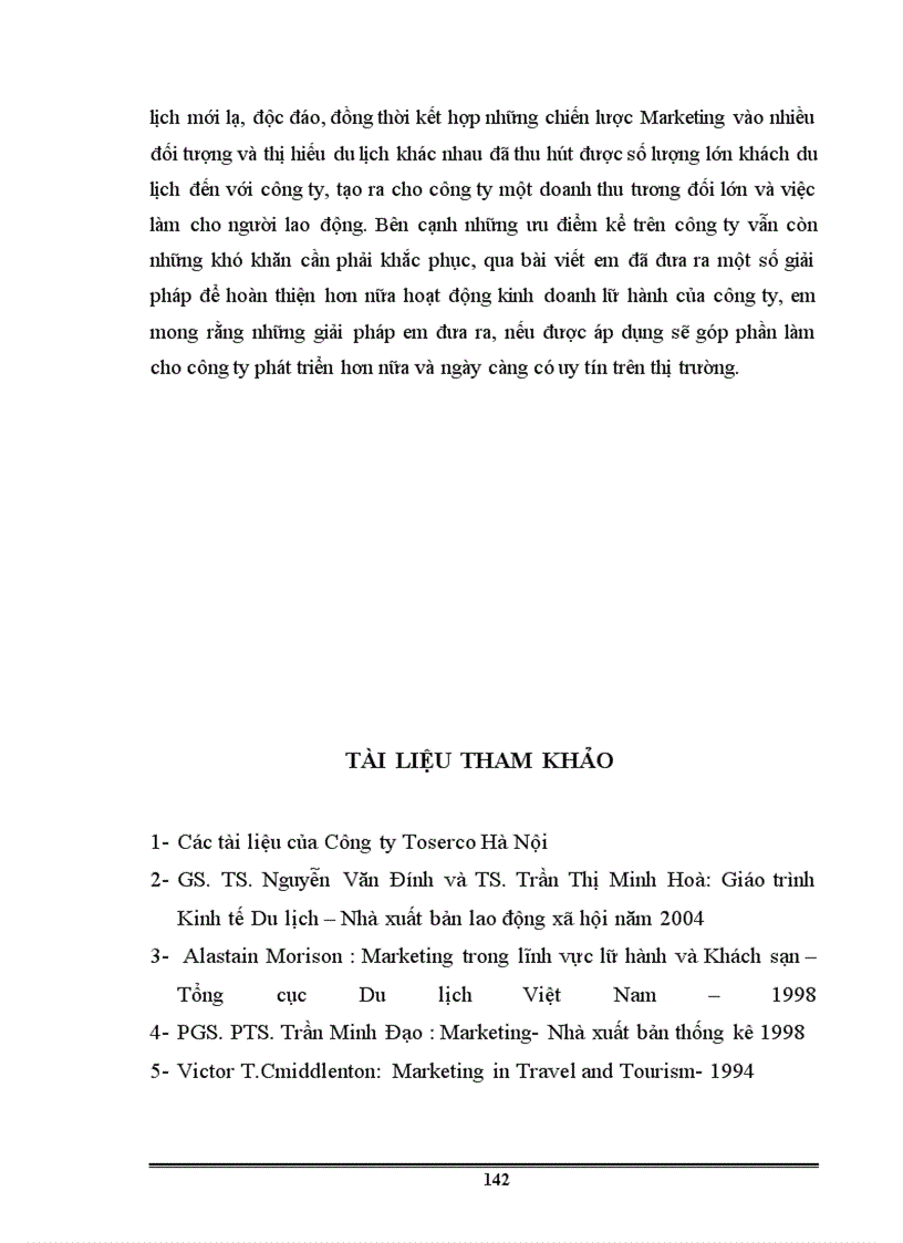 image for page Một số giải pháp nhằm nâng cao kết quả hoạt động kinh doanh lữ hành tại công ty du lịch dịch vụ Hà Nội