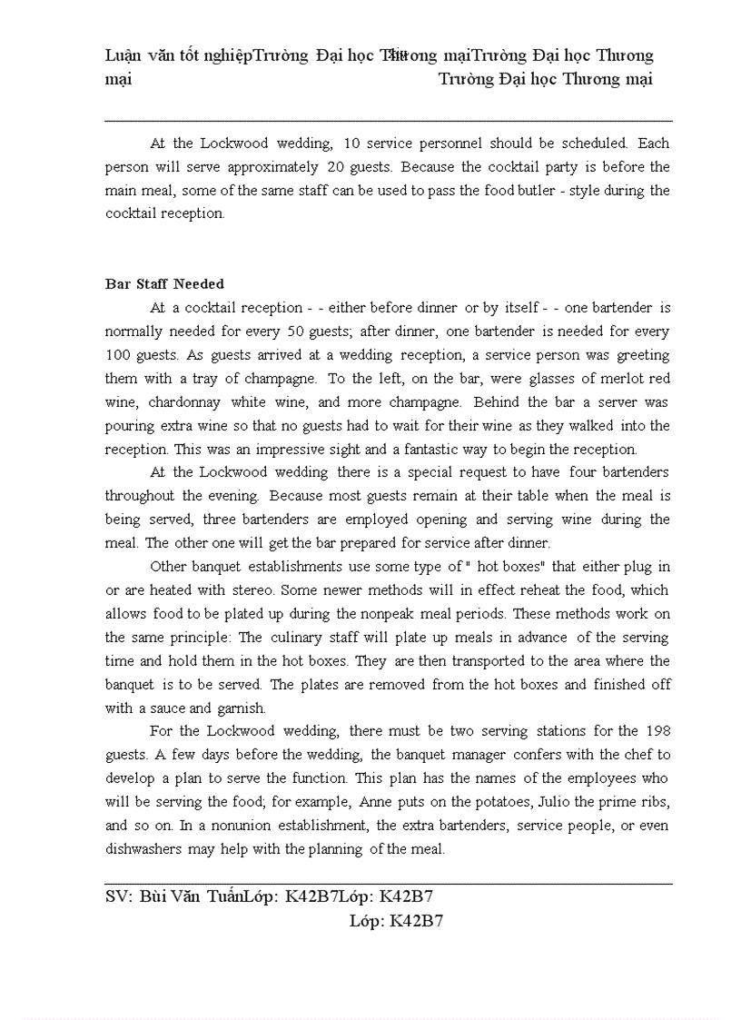 image for page Quản trị nghiệp vụ phục vụ tiệc cưới tại khách sạn Hà Nội Daewoo