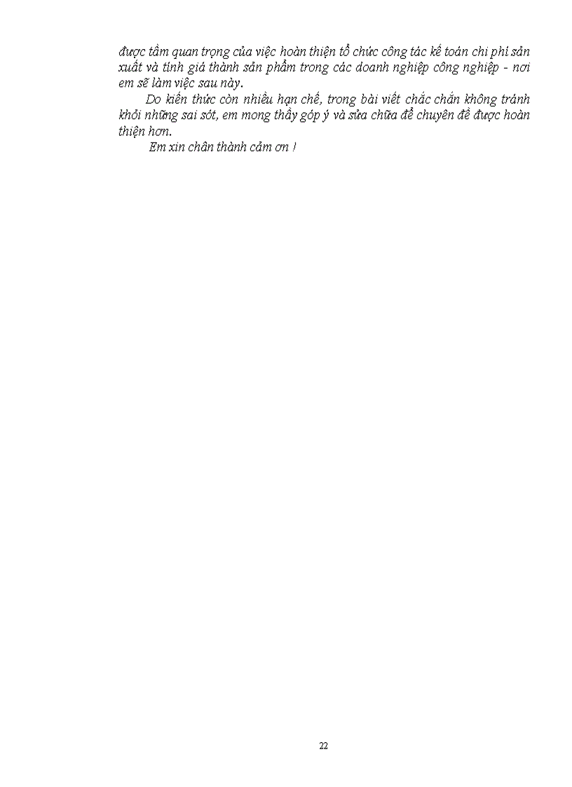 image for page Hoàn thiện công tác kế toán chi phí sản xuất và tính giá thành sản phẩm trong doanh nghiệp công nghiệp