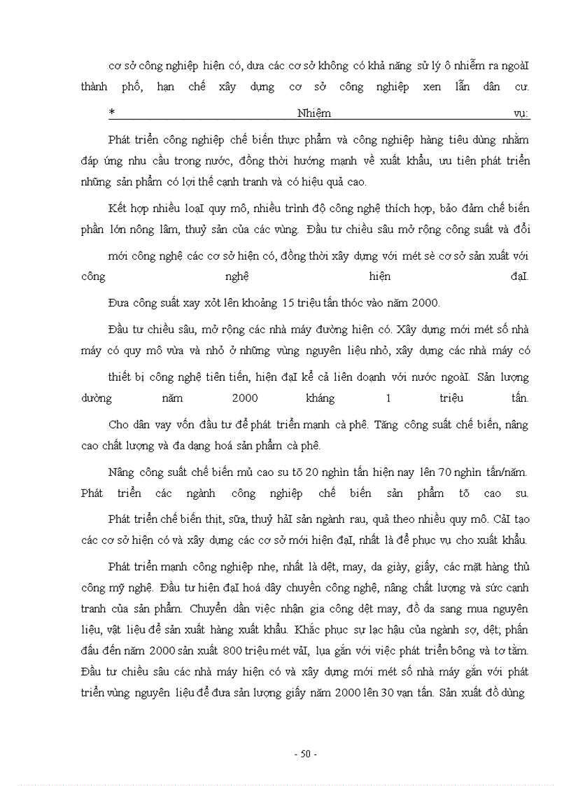 image for page Kế hoạch hoá chuyển dịch cơ cấu ngành kinh tế thời kỳ 2001-2005 ở Việt Nam và các giải pháp thực hiện