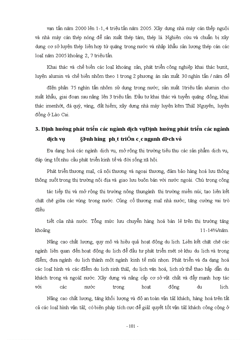 image for page Kế hoạch hoá chuyển dịch cơ cấu ngành kinh tế thời kỳ 2001-2005 ở Việt Nam và các giải pháp thực hiện