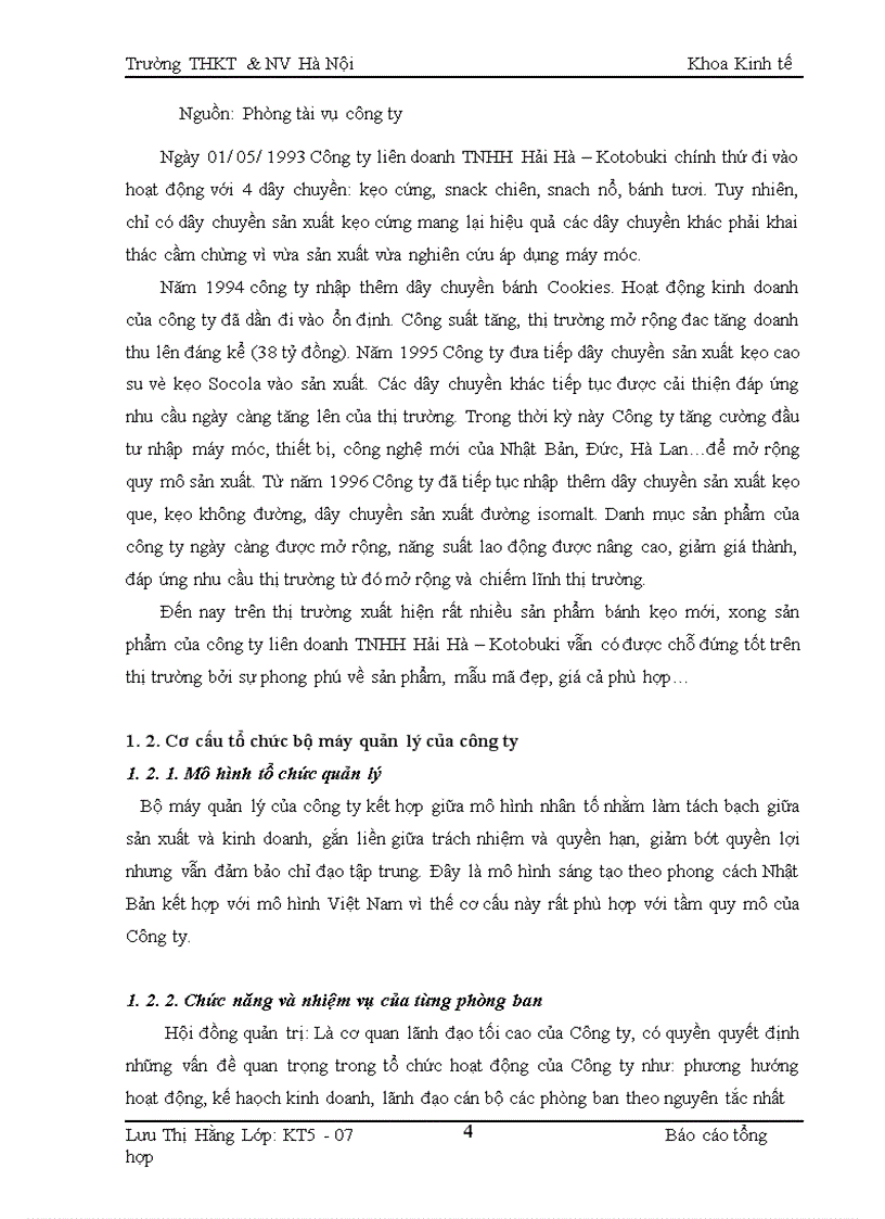 image for page Báo cáo kế toán tổng hợp tại Công ty liờn doanh TNHH Hải Hà - Kotobuki