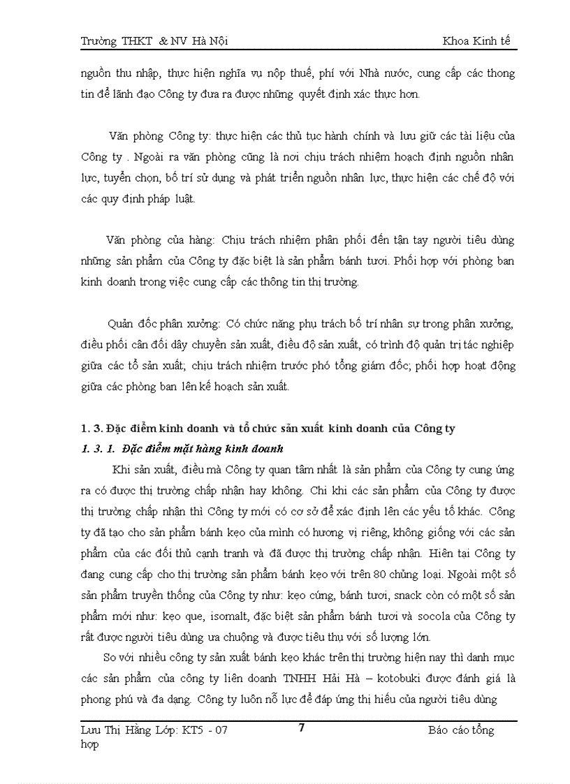 image for page Báo cáo kế toán tổng hợp tại Công ty liờn doanh TNHH Hải Hà - Kotobuki