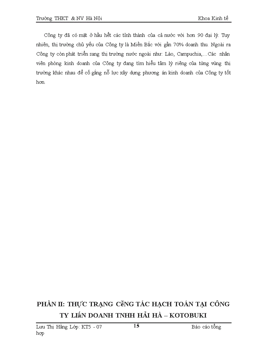 image for page Báo cáo kế toán tổng hợp tại Công ty liờn doanh TNHH Hải Hà - Kotobuki