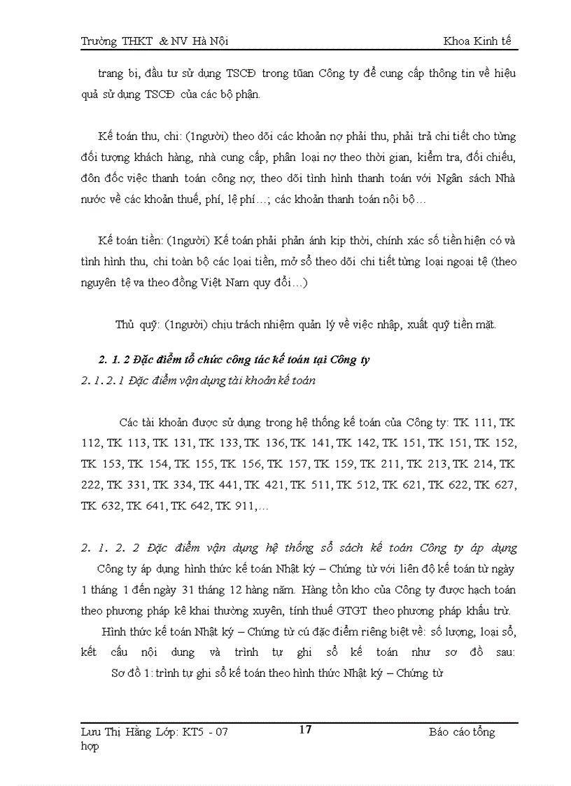 image for page Báo cáo kế toán tổng hợp tại Công ty liờn doanh TNHH Hải Hà - Kotobuki