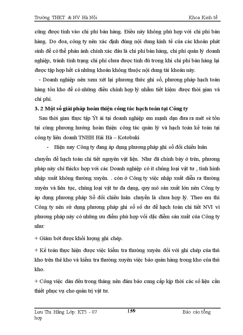 image for page Báo cáo kế toán tổng hợp tại Công ty liờn doanh TNHH Hải Hà - Kotobuki