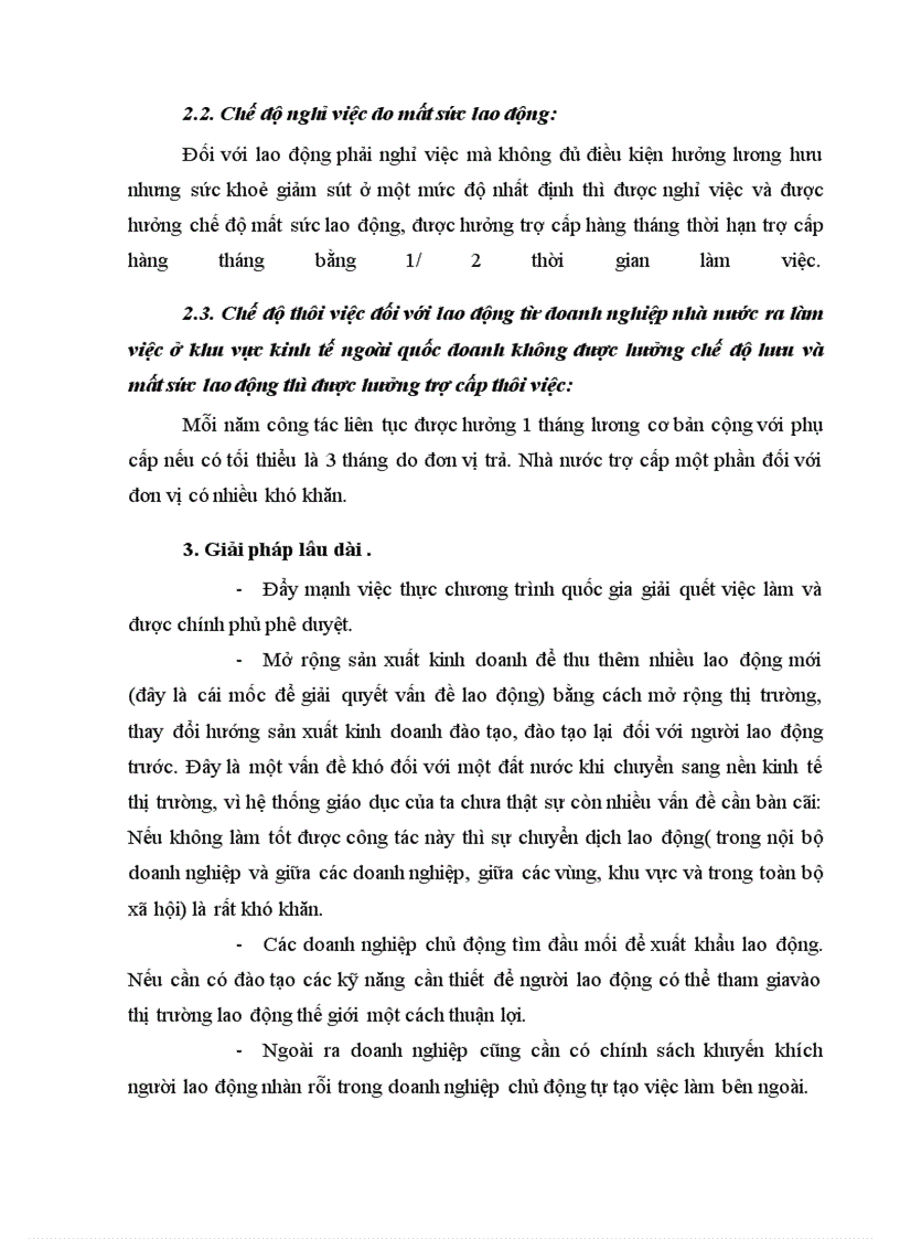 image for page Vấn đề lao động dôi dư trong quá trình đổi mới, sắp xếp lại DNNN