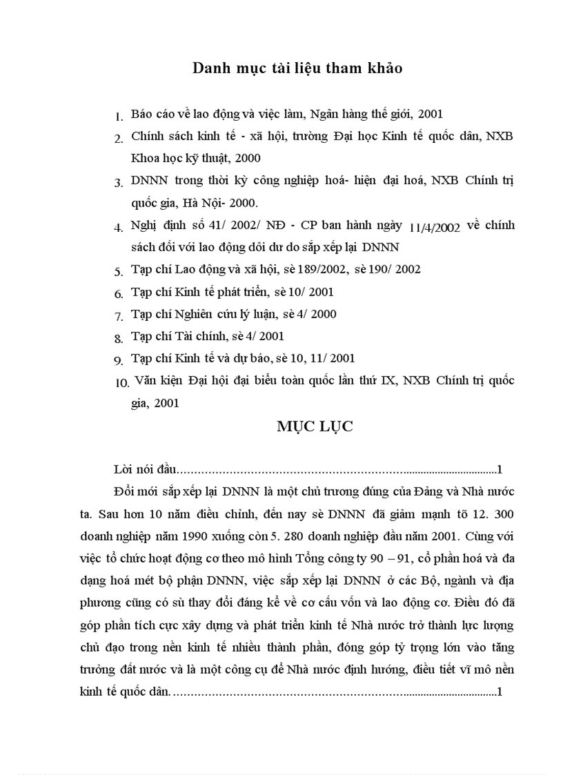 image for page Vấn đề lao động dôi dư trong quá trình đổi mới, sắp xếp lại DNNN