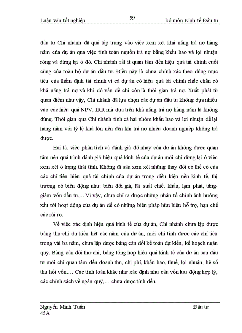 image for page Nâng cao chất lượng công tác thẩm định tài chính dự án đầu tư tại Chi nhánh ngân hàng nông nghiệp và phát triển nông thôn Bách Khoa