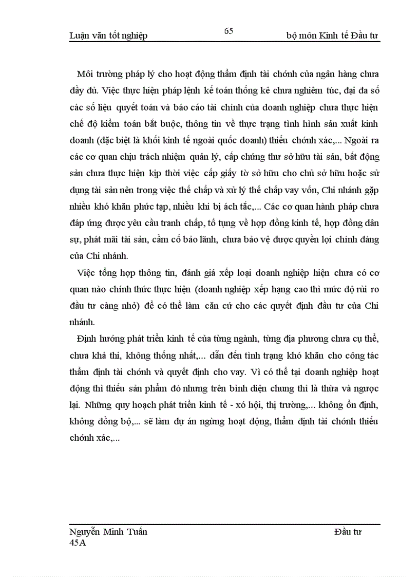 image for page Nâng cao chất lượng công tác thẩm định tài chính dự án đầu tư tại Chi nhánh ngân hàng nông nghiệp và phát triển nông thôn Bách Khoa