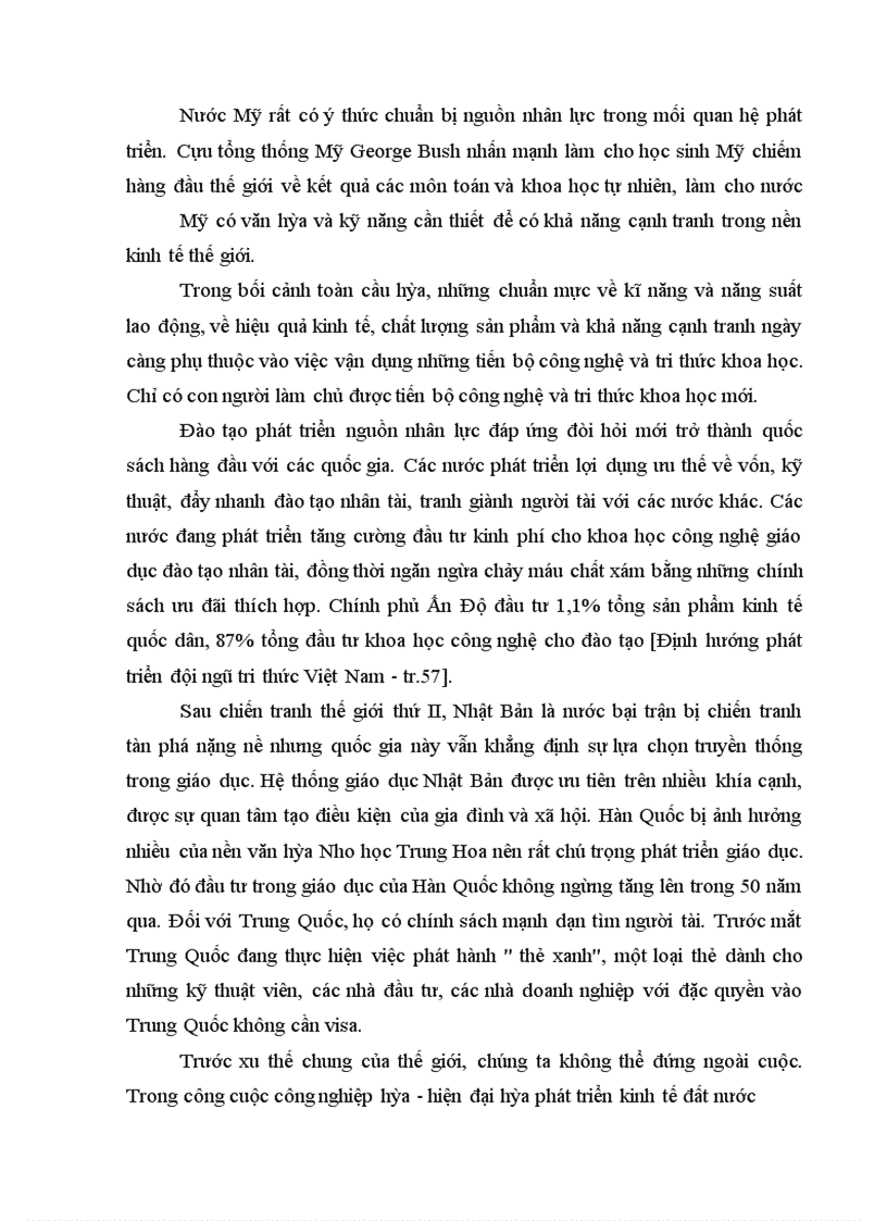 image for page Phát triển và sử dụng nguồn nhân lực trong sự nghiệp công nghiệp hóa - hiện đại hóa của việt nam hiện nay