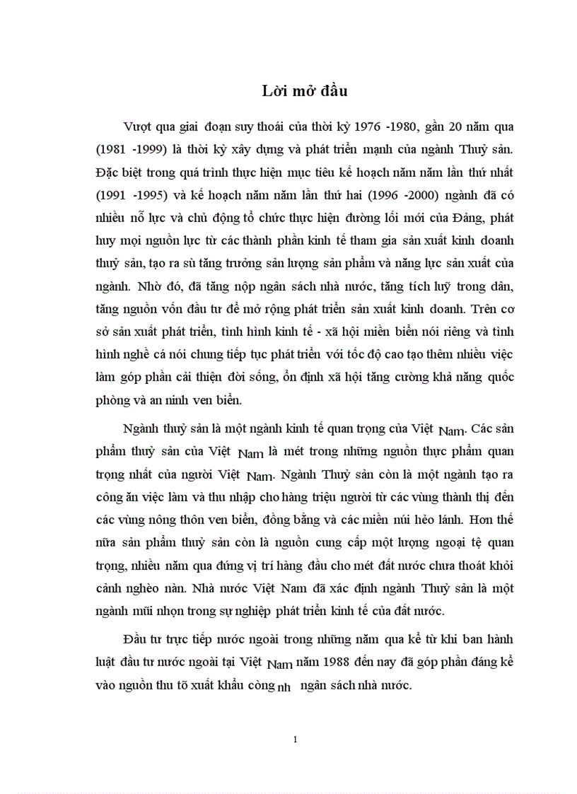 image for page Các giải pháp thúc đẩy hoạt động đầu tư trực tiếp nước ngoài trong ngành Thủy sản Việt Nam thời gian tới