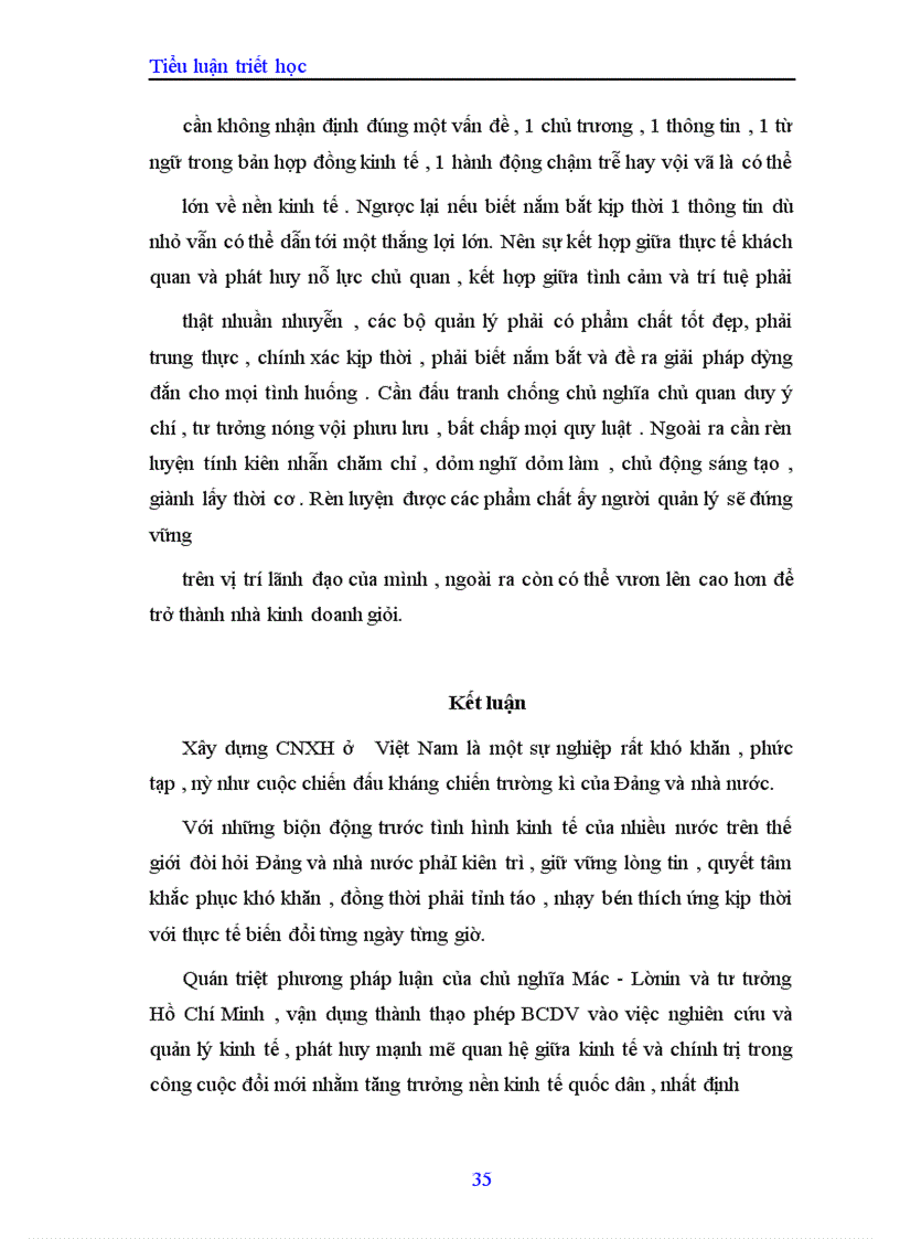 image for page Mối quan hệ giữa vật chất và ý thức trong việc xây dựng nền kinh tế mới hiện nay ở nước ta