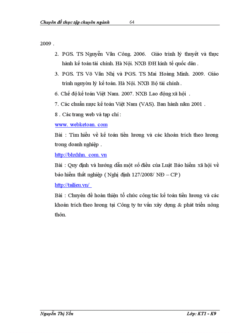 image for page Hoàn thiện công tác kế toán tiền lương và các khoản trích theo lương tại Công ty TNHH Tư vấn – Thiết kế CORE