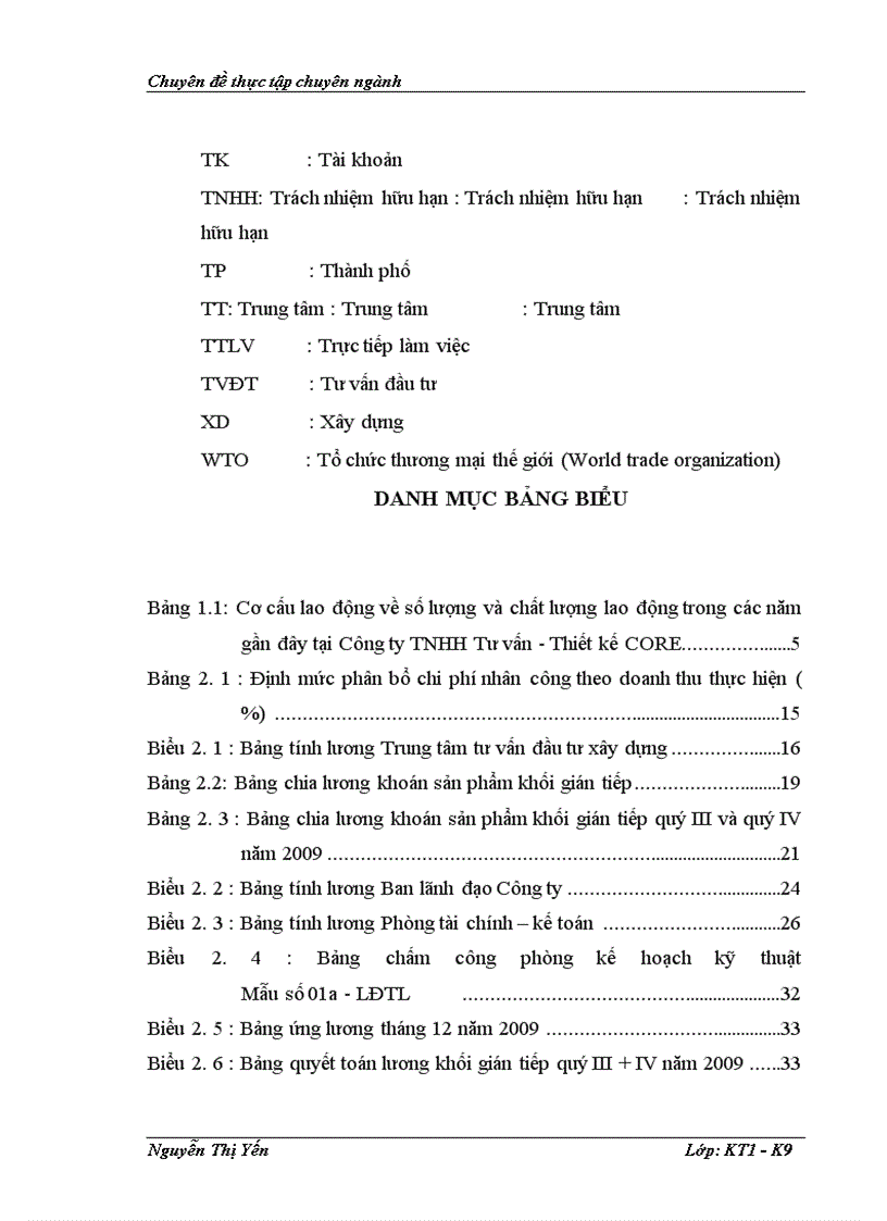 image for page Hoàn thiện công tác kế toán tiền lương và các khoản trích theo lương tại Công ty TNHH Tư vấn – Thiết kế CORE