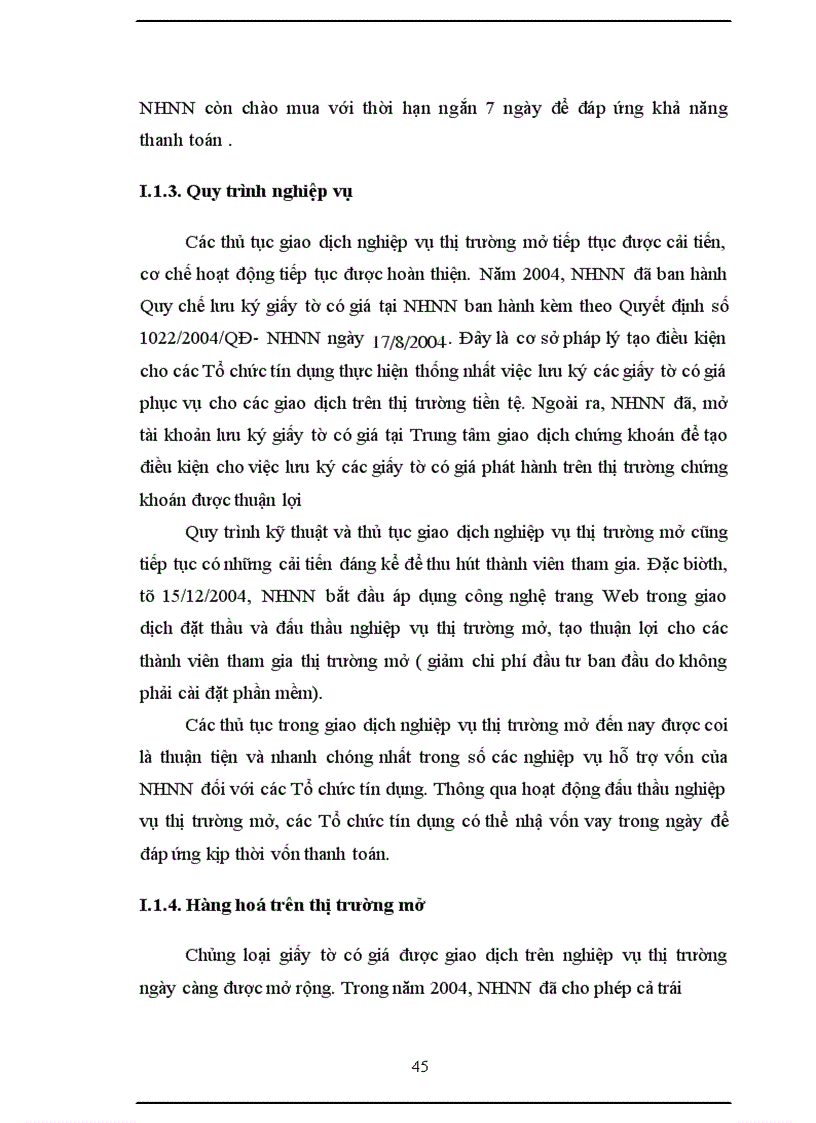 image for page Nghiệp vụ thị trường mở của Ngân hàng trung ương