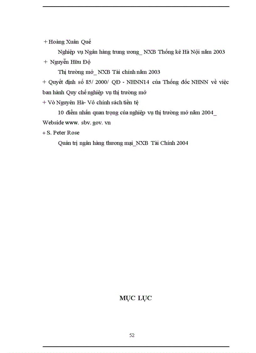 image for page Nghiệp vụ thị trường mở của Ngân hàng trung ương