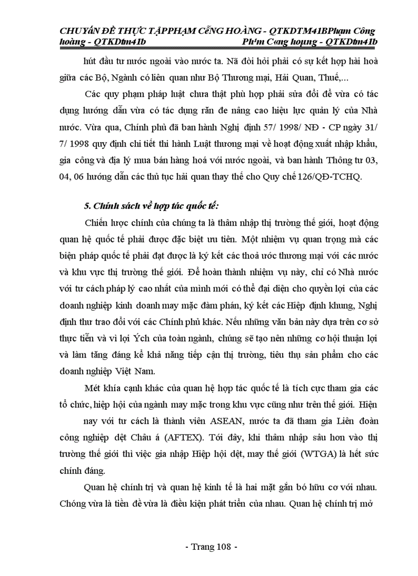 image for page Một số biện pháp đẩy mạnh xuất khẩu hàng dệt may tại công ty Dệt Kim Đông Xuân