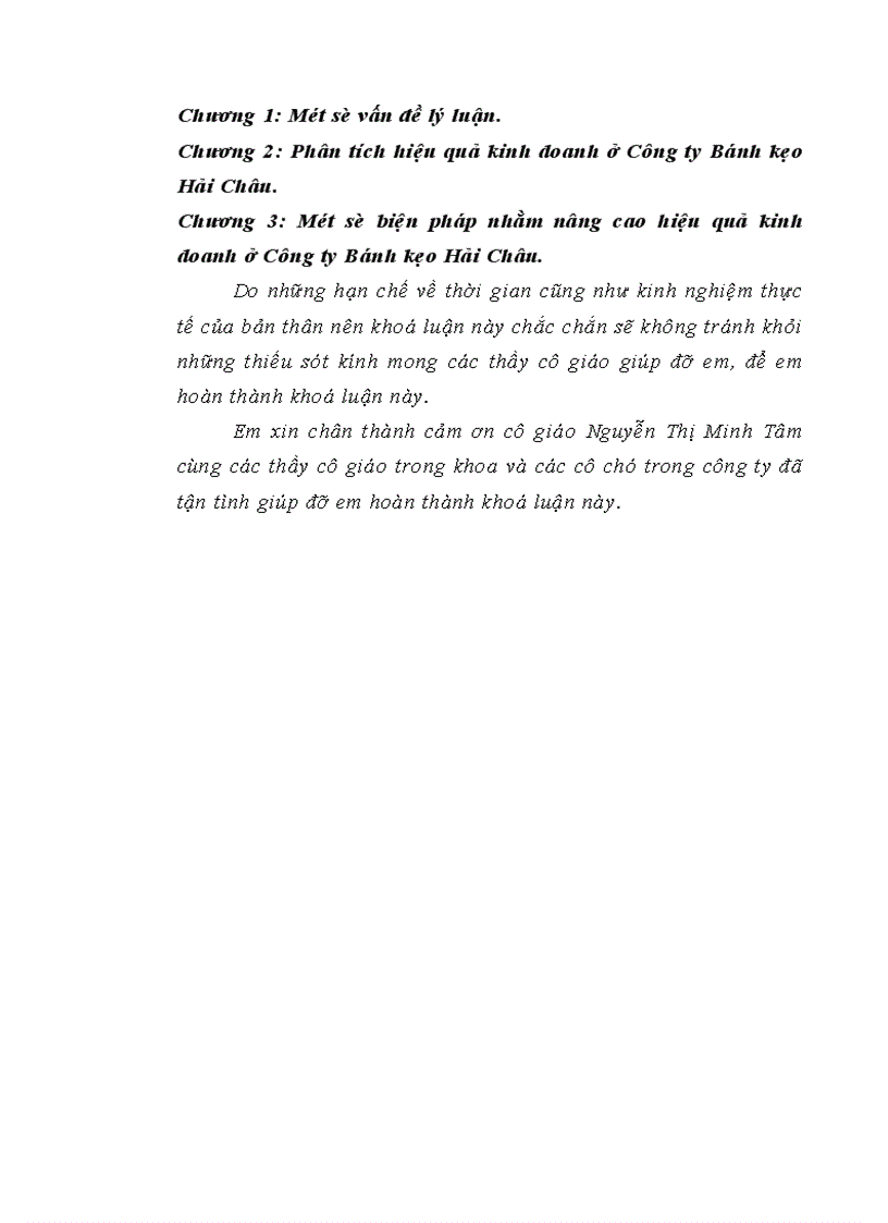 image for page Phân tích hiệu quả kinh doanh ở Công ty Bánh kẹo Hải Châu