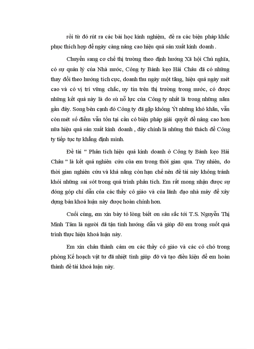 image for page Phân tích hiệu quả kinh doanh ở Công ty Bánh kẹo Hải Châu