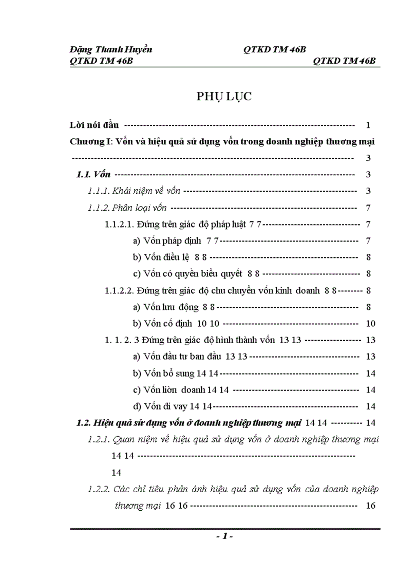 image for page Thực trạng và một số giải pháp nâng cao hiệu quả sử dụng vốn tại Công ty cổ phần lương thực Hà Sơn Bình