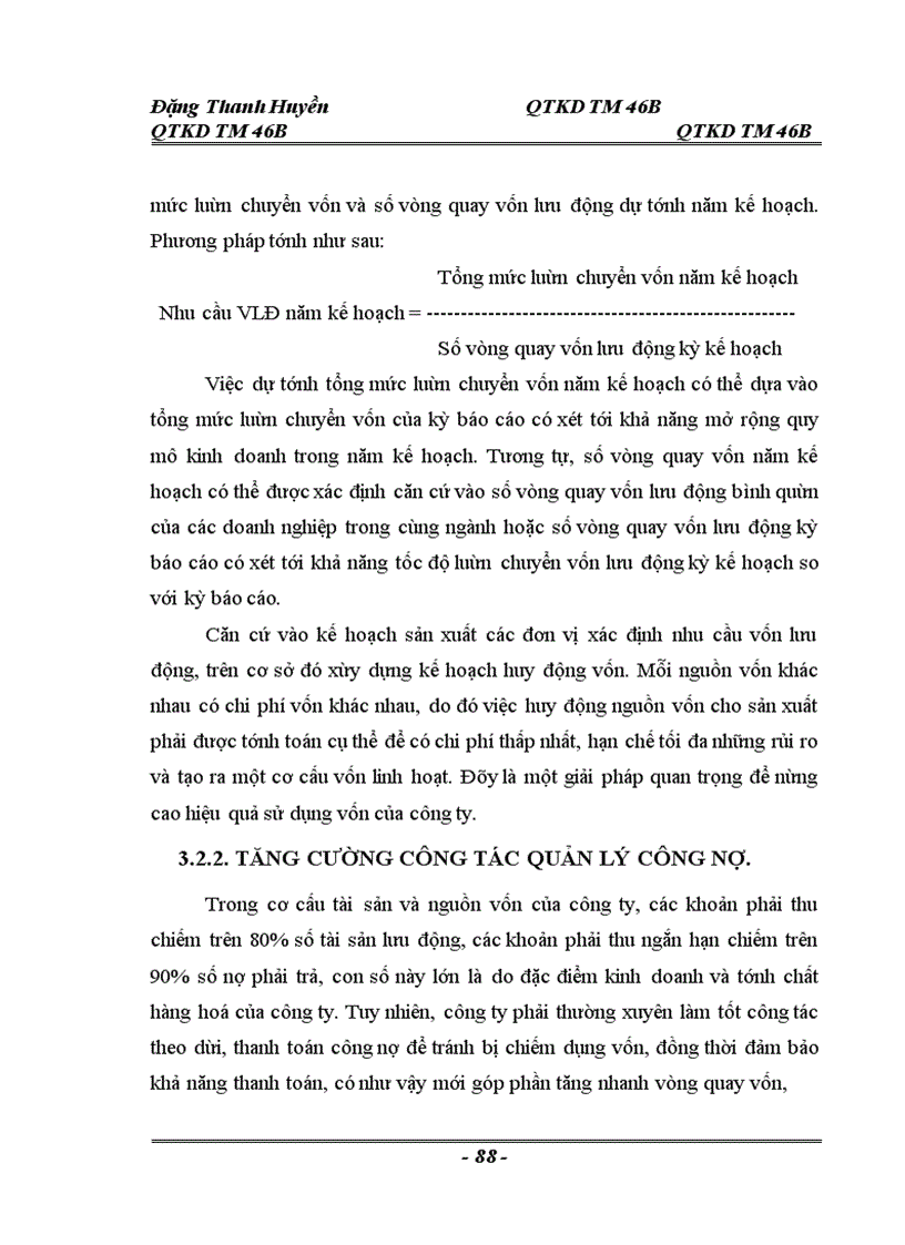 image for page Thực trạng và một số giải pháp nâng cao hiệu quả sử dụng vốn tại Công ty cổ phần lương thực Hà Sơn Bình