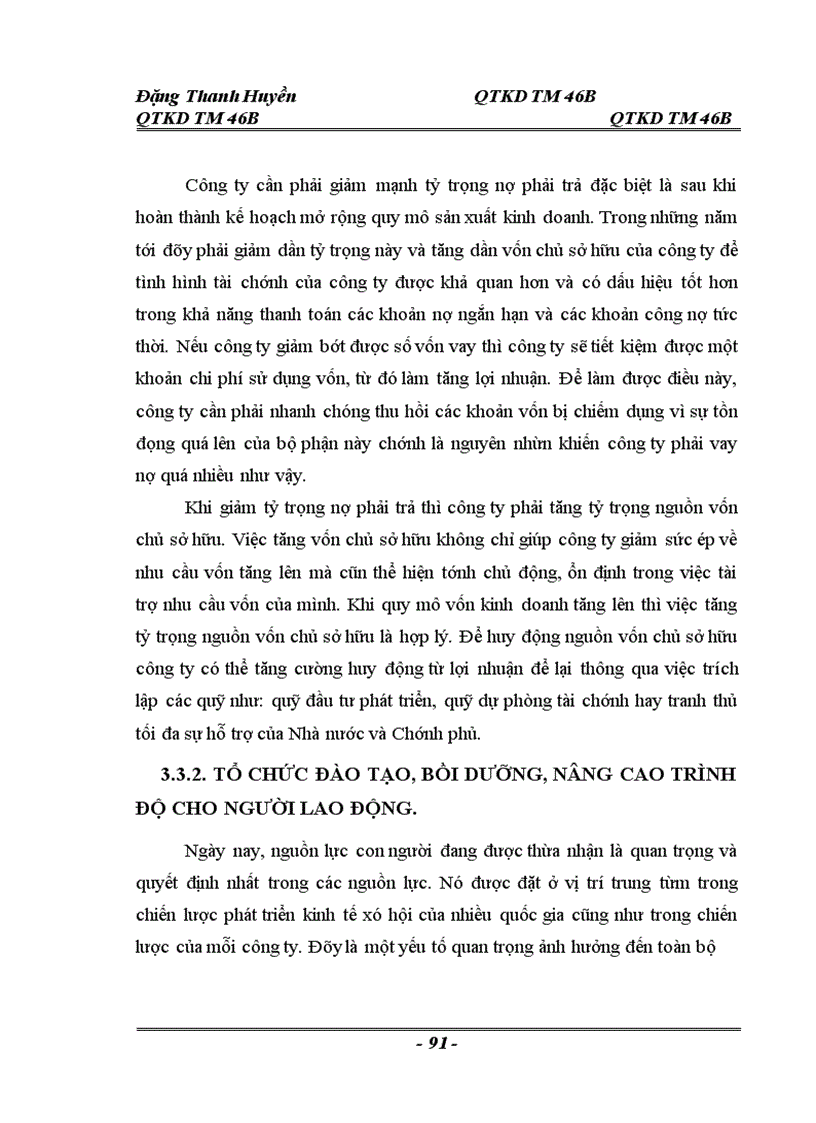 image for page Thực trạng và một số giải pháp nâng cao hiệu quả sử dụng vốn tại Công ty cổ phần lương thực Hà Sơn Bình